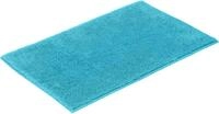 Badematte VOSSEN "Timeless", blau (turquoise), H:10mm, Polyacryl, Badematten,