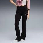 Leggings PUMA "CLASS HIGH-WAIST FLARED LEGGINGS", Damen, Gr. S, N-Gr, schwarz (puma
