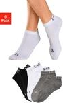 Sneakersocken LASCANA ACTIVE "Damen Sportsocken, Kurzsocken ohne Frottee Laufsocken",