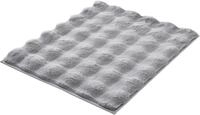 Badematte KLEINE WOLKE "Cloud, Badvorleger, Badezimmer Teppich", grau (silbergrau),