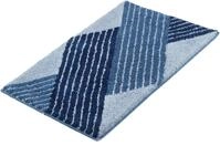 Badematte KLEINE WOLKE "Cross", blau (mare), H:20mm, Polyacryl, Badematten,