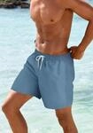 Badehose O'NEILL "O'NEILL VERT 16'' SWIMSHORTS", Herren, Gr. M, N-Gr, rot (copen