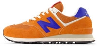 Sneaker NEW BALANCE "574", M&auml;dchen, Gr. 40, beige (sienna, blau gemstone),...