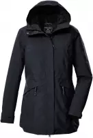 Parka KILLTEC "KOW 19 WMN PRK", Damen, Gr. 38, schwarz, Obermaterial: 100%