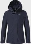 Doppeljacke SCH&Ouml;FFEL "3in1 Jacket Style Okere WMS", Damen, Gr. 48, blau (8820,