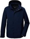 Funktionsjacke KILLTEC "KOW 4 MN JCKT", Herren, Gr. L, blau (navy), Obermaterial: