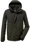 Outdoorjacke KILLTEC "KOW 161 MN JCKT", Herren, Gr. 4XL, braun (dunkelbraun),