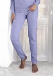 Strickhose LASCANA, Damen, Gr. 32/34, N-Gr, lila, Strick, Obermaterial: 52%