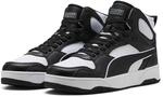 Sneaker PUMA "RBD BREAK MID", Herren, Gr. 44, schwarz-wei&szlig; (puma wei&szlig;, puma