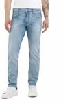 Slim-fit-Jeans REPLAY "Anbass Superstretch", Herren, Gr. 33, L&auml;nge 32, blau (light