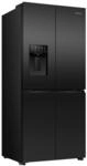 HISENSE Multi Door "RQ5P470SY", Energieeffizienz: D, silber (schwarz), Display