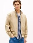 Blouson TOMMY HILFIGER "HARRINGTON JACKET", Herren, Gr. S, braun (camel), Web,