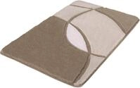 Badematte KLEINE WOLKE "Kent, Badvorleger, Badezimmer Teppich", beige (macadamia),