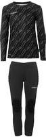 Sportanzug UHLSPORT "Torwart-Sets Progressive Junior", Kinder, Gr. 116, schwarz,