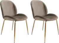 Stuhl KAYOOM "Charlize 110 2er-Set, Esszimmerst&uuml;hle,moderne Optik", beige...