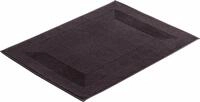 Badematte VOSSEN "New Generation" Gr. 2, grau (anthrazit), H:10mm, Baumwolle,