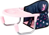 Puppenm&ouml;bel BAYER "Puppentischsitz", blau, rosa mit fee, Puppenm&ouml;bel,