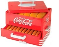 SALCO Hotdog-Maker "Coca-Cola SHD-80CC", rot, B:27,5cm H:29,5cm T:19cm,