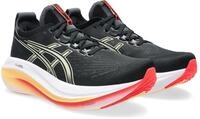 Laufschuh ASICS "GEL-NIMBUS 27", Herren, Gr. 47, schwarz (schwarz, khaki), Textil,