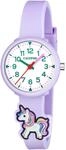 Quarzuhr CALYPSO WATCHES "My First Watch", lila (helllila), Armbanduhren,...