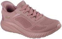 Slip-On Sneaker SKECHERS "BOBS SQUAD CHAOS-CURRENT MUSE", Damen, Gr. 35, rosa,