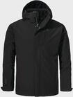 Doppeljacke SCH&Ouml;FFEL "3in1 Jacket Style Tamina MNS", Herren, Gr. 48, schwarz (9990,