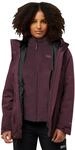 3-in-1-Funktionsjacke JACK WOLFSKIN "ROTWAND 3IN1 JKT W", Damen, Gr. XS, lila