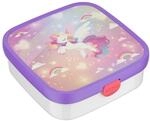 Lunchbox MEPAL "Brotdose XL Campus (2025) 1,3 l", bunt (unicorn glow), L:18,2cm,