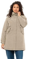Parka JACK WOLFSKIN "TALFORST PARKA W", Damen, Gr. XS, braun (anis),...