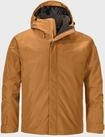 Doppeljacke SCH&Ouml;FFEL "3in1 Jacket Style Okere MNS", Herren, Gr. 46, braun (4745,