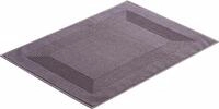 Badematte VOSSEN "New Generation" Gr. 2, grau (dunkelgrau), H:10mm, Baumwolle,