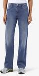 Weite Jeans NOISY MAY "NMYOLANDA NW WIDE JEANS AZ308MB FWD NOOS", Damen, Gr. 28,