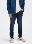 Skinny-fit-Jeans ONLY & SONS "LOOM LIFE JOG", Herren, Gr. 32, L&auml;nge 32, blau