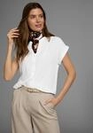 Hemdbluse BOYSEN'S, Damen, Gr. 32/34, wei&szlig; (wollwei&szlig;), Web, Obermaterial: 100%