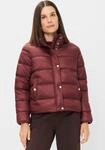 Steppjacke FUCHS SCHMITT "Steppjacke", Damen, Gr. 36, rot (bordeaux), Web,