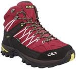 Wanderschuh CMP "RIGEL MID WMN WP TREKKING SHOES", Damen, Gr. 36, rot (peony, apple),