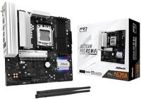 ASROCK Mainboard "A620AM Pro RS WiFi", schwarz, wei&szlig;, B:24,4cm H:6cm T:24,4cm,