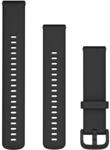 GARMIN Uhrenarmband "Silikon Schnellwechsel-Armband 20 mm", schwarz, 27cm,