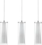 EGLO H&auml;ngeleuchte "PINTO Pendellampe, Stahl und Glas, Esstischlampe, E27, IP20,