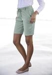 Shorts LASCANA, Damen, Gr. 32, N-Gr, gr&uuml;n (mint), Sweatware, Obermaterial: 70%