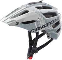 Fahrradhelm CRATONI "MTB Fahrradhelm AllTrack", grau (grau matt), Helme, 100%