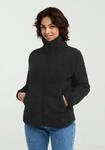 Fleecejacke JACK WOLFSKIN "HIGH CURL JKT W", Damen, Gr. S, schwarz, Obermaterial: