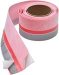 Wannenabdichtband OTTOFOND, silber (rot), B:75mm L:330cm, Schaumstoff,