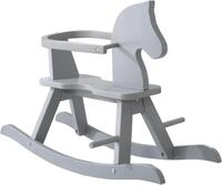 Schaukelpferd ROBA "grau", grau, Schaukeltiere, BabyB:43cm H:55cm L:82cm,