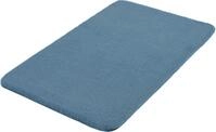 Badematte KLEINE WOLKE "Cony, Badvorleger, Badezimmer Teppich", blau (mare), H:25mm,