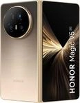 HONOR Smartphone "Magic V5", Energieeffizienz: B, gold (dawn gold), 512 GB,