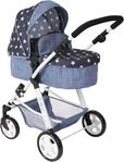 Kombi-Puppenwagen CHIC2000 "Nele", blau (sternchen), Puppenwagen, KinderB:71cm H:85cm