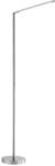 JUST LIGHT Stehlampe "DAWDA", silber (edelstahlfarben), 1, H: 165,5cm, 1 Stk.,