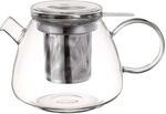 Teekanne VILLEROY & BOCH "Teekanne mit Sieb Artesano Hot & Cold 1000 ml transparent",