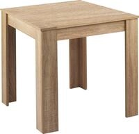 Esstisch BYLIVING "Nepal", braun (eichefarben, eichefarben, eichefarben), B:80cm